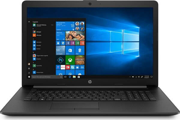 Установка Windows на ноутбук HP 17 BY3041UR